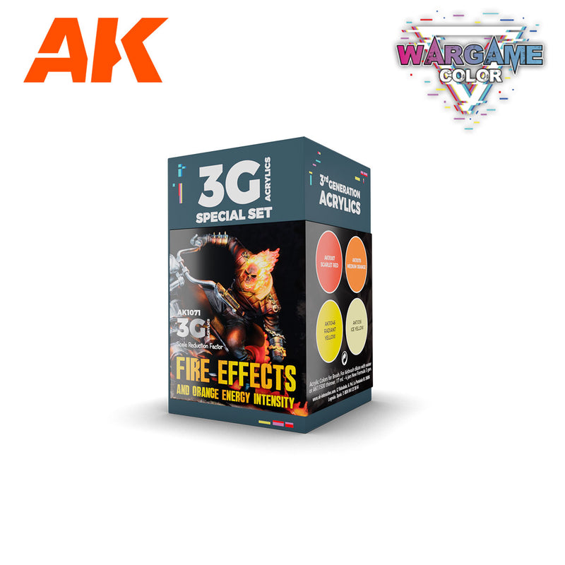 Wargame Color: Fire Effects Set - 3rd Gen