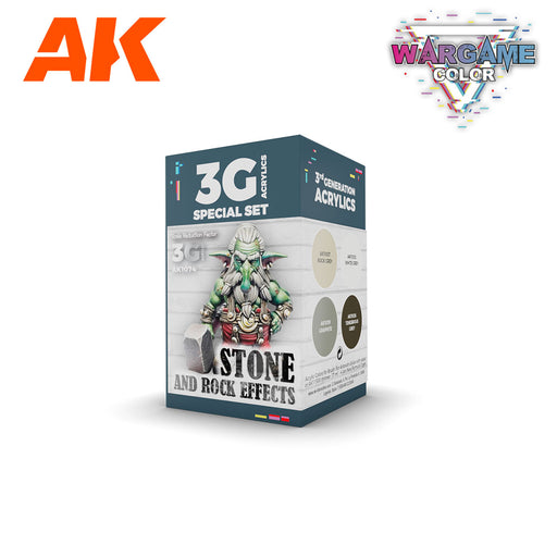 Wargame Color: Stone And Rock Effects Set - 3rd Gen