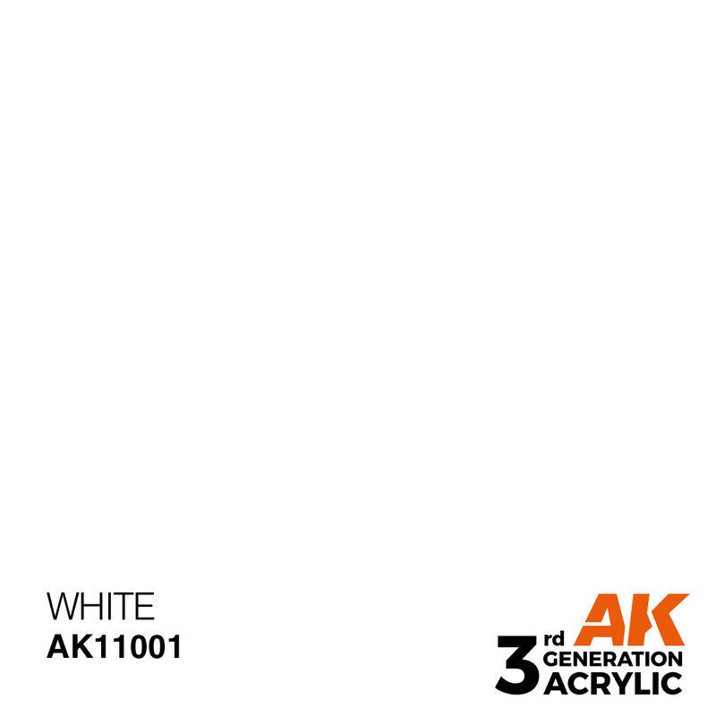 AK Interactive White - Intense - 18ml