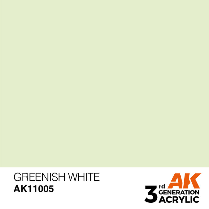 AK Interactive Greenish White - Standard - 17ml