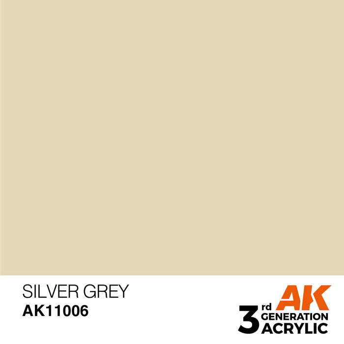 AK Interactive Silver Grey - Standard - 17ml