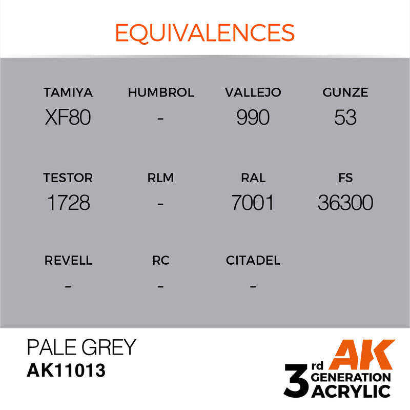 AK Interactive Pale Grey - Standard - 17ml