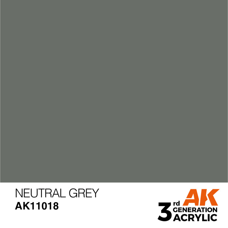 AK Interactive Neutral Grey - Standard - 17ml