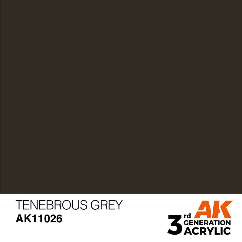 AK Interactive Tenebrous Grey - Standard - 17ml