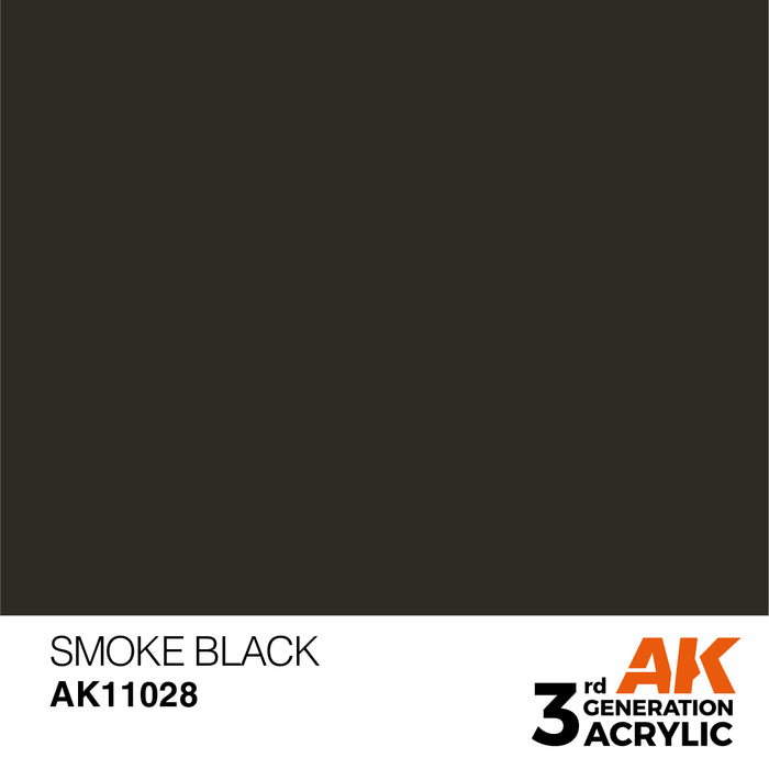 AK Interactive Smoke Black - Standard - 17ml