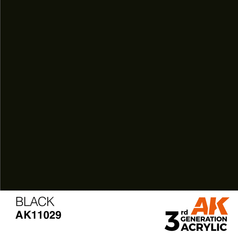 AK Interactive Black - Intense - 18ml
