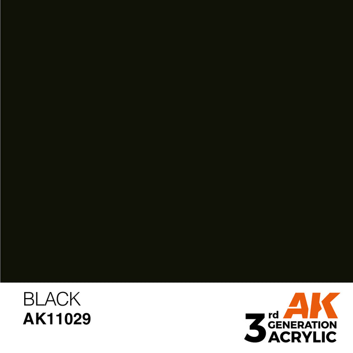 AK Interactive Black - Intense - 17ml
