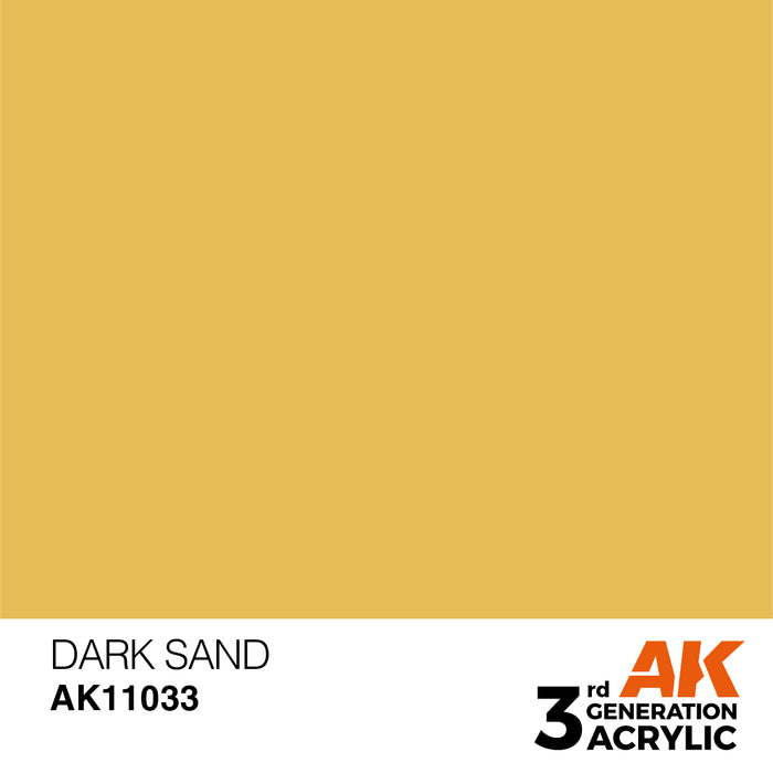 AK Interactive Dark Sand - Standard - 17ml
