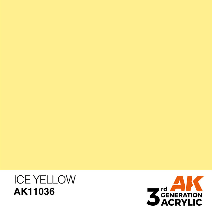 AK Interactive Ice Yellow - Standard - 17ml