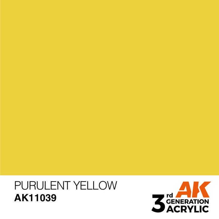 AK Interactive Purulent Yellow - Standard - 17ml