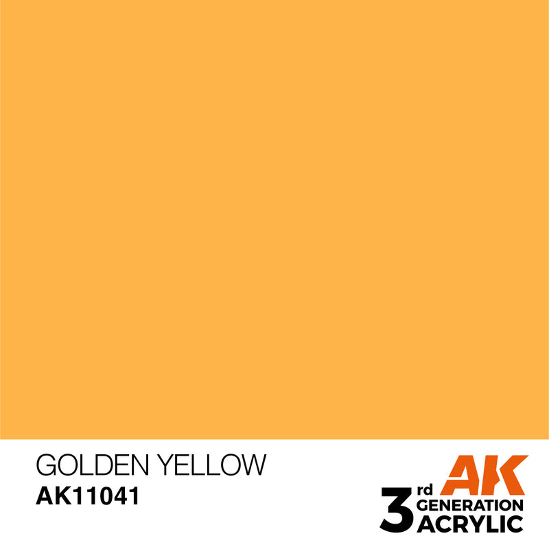 AK Interactive Golden Yellow - Standard - 17ml