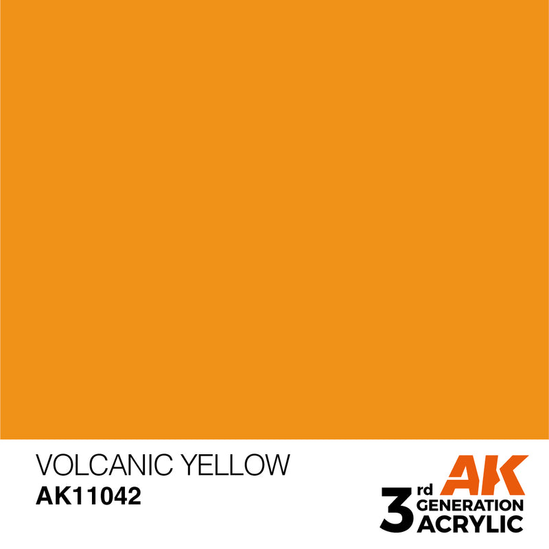 AK Interactive Volcanic Yellow - Standard - 17ml