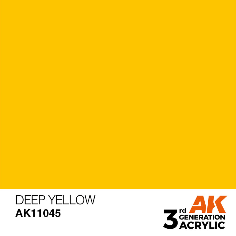 AK Interactive Deep Yellow - Intense - 17ml