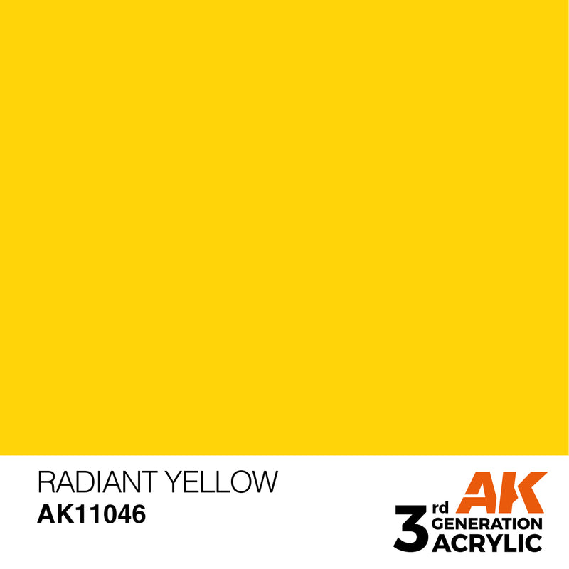 AK Interactive Radiant Yellow - Standard - 17ml