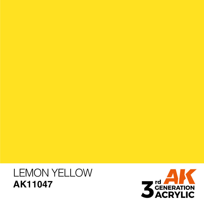 AK Interactive Lemon Yellow - Standard - 17ml