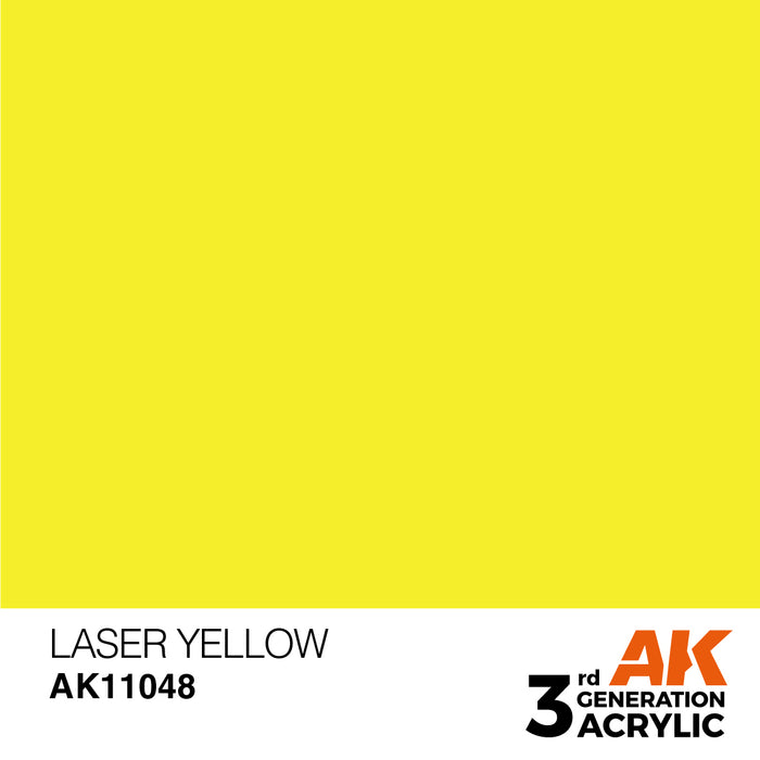 AK Interactive Laser Yellow - Standard - 17ml
