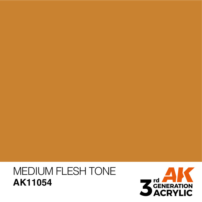 AK Interactive Medium Flesh Tone - Standard - 17ml