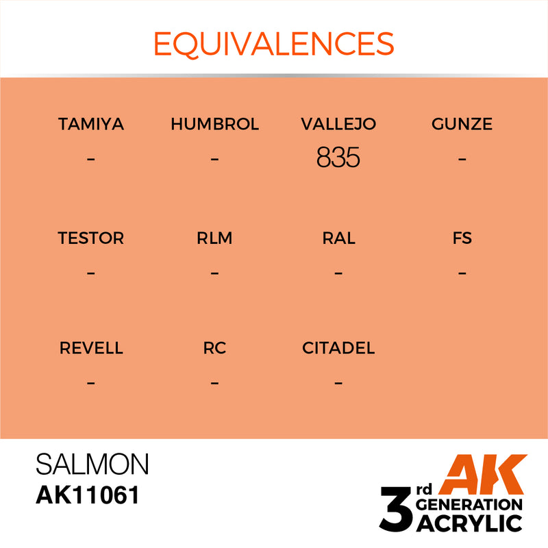AK Interactive Salmon- Standard - 17ml