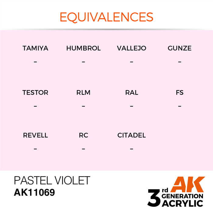 AK Interactive Pastel Violet - Pastel - 17ml
