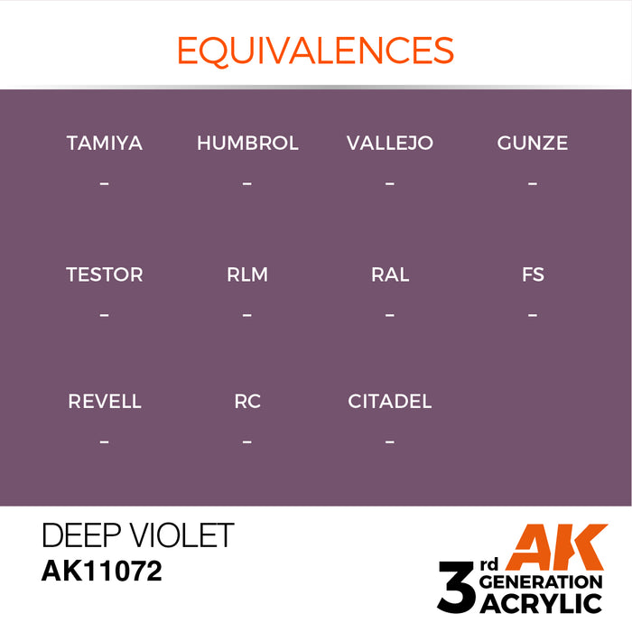 AK Interactive Deep Violet - Intense - 17ml