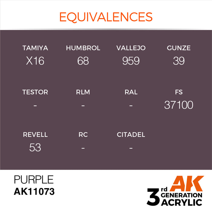 AK Interactive Purple - Standard - 17ml