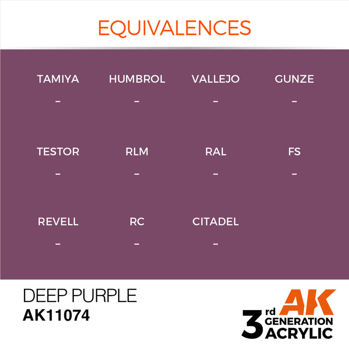 AK Interactive Deep Purple - Intense - 17ml