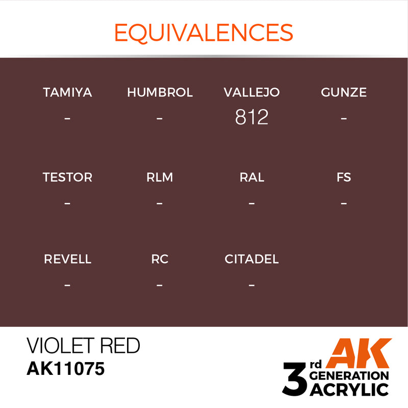 AK Interactive Violet Red - Standard - 17ml