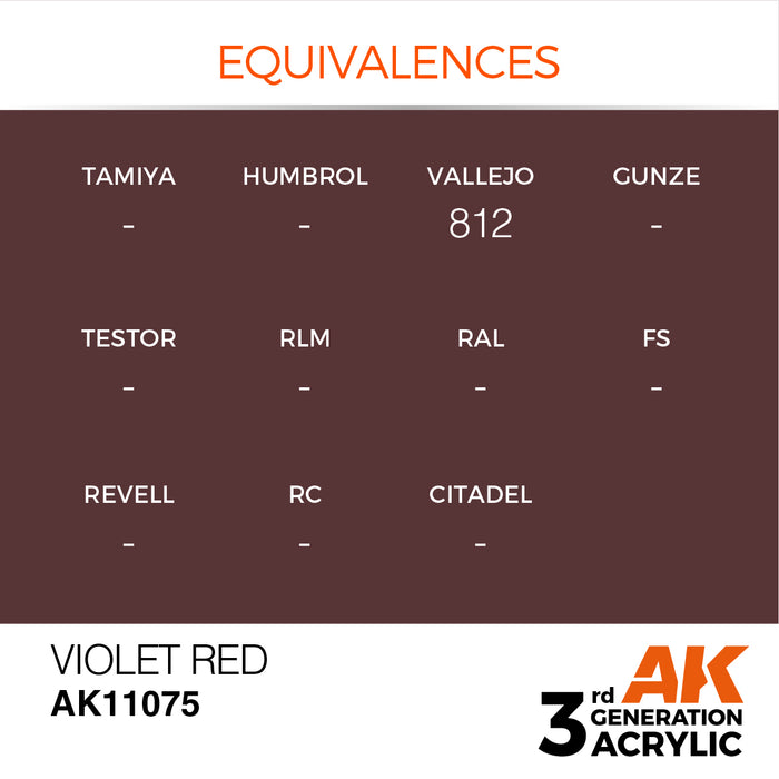 AK Interactive Violet Red - Standard - 17ml