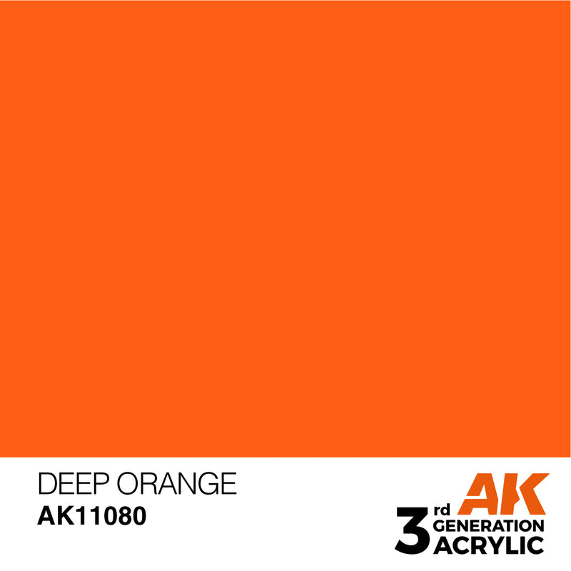 AK Interactive Deep Orange - Intense - 17ml