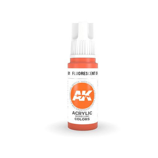 AK Interactive Fluorescent Orange - Standard - 17ml