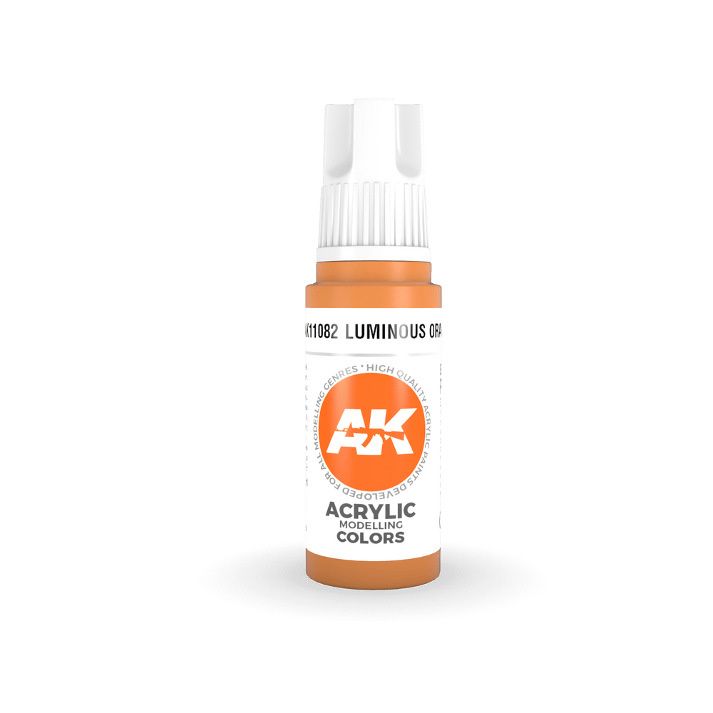 AK Interactive Luminous Orange - Standard - 17ml