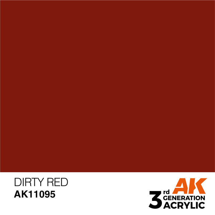 AK Interactive Dirty Red - Standard - 17ml