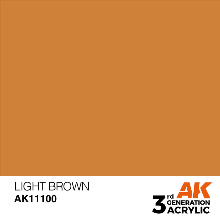 AK Interactive Light Brown - Standard - 17ml
