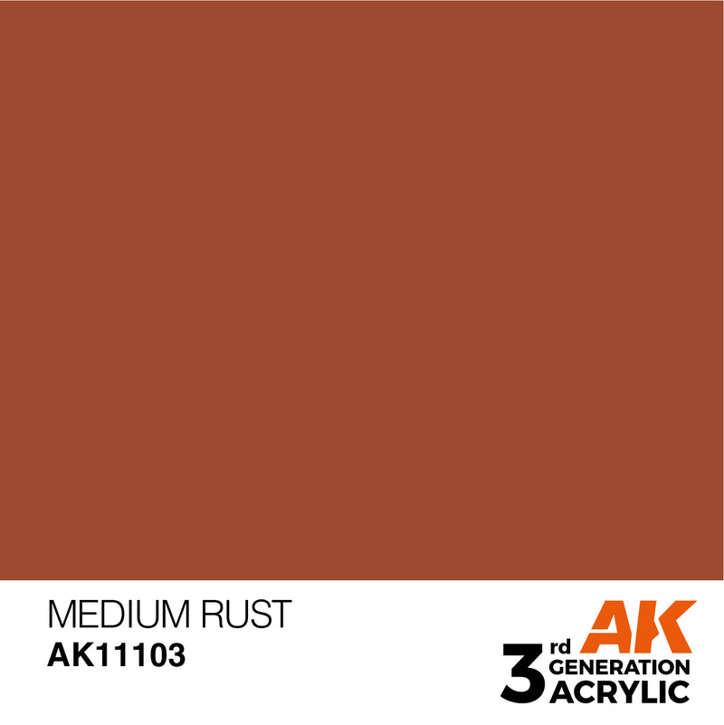 AK Interactive Medium Rust - Standard - 17ml
