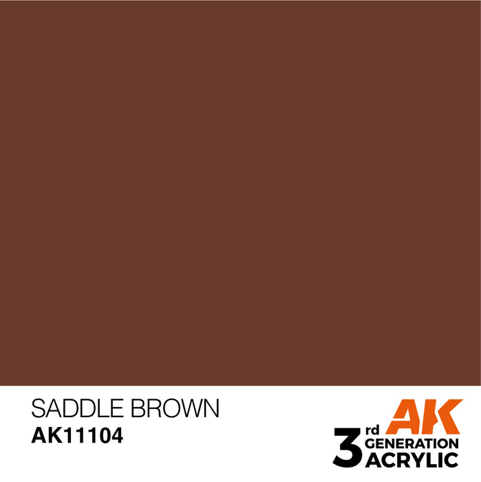 AK Interactive Saddle Brown - Standard - 17ml