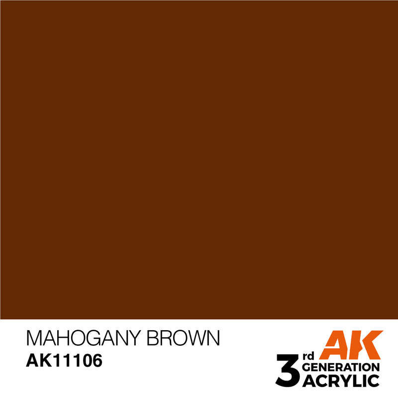 AK Interactive Mahogany Brown - Standard - 17ml