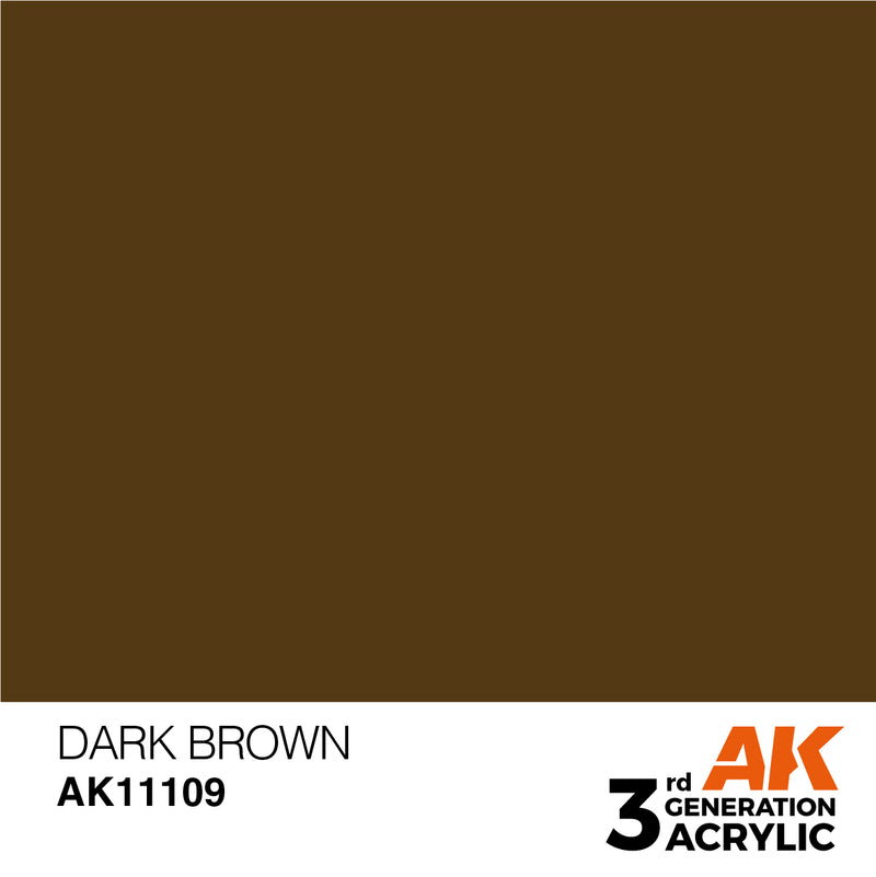 AK Interactive Dark Brown - Standard - 17ml