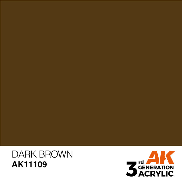 AK Interactive Dark Brown - Standard - 17ml
