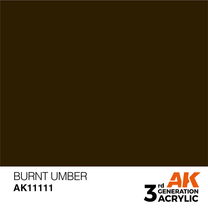 AK Interactive Burnt Umber - Standard - 17ml