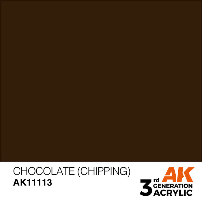 AK Interactive Chocolate (Chipping) - Standard - 17ml