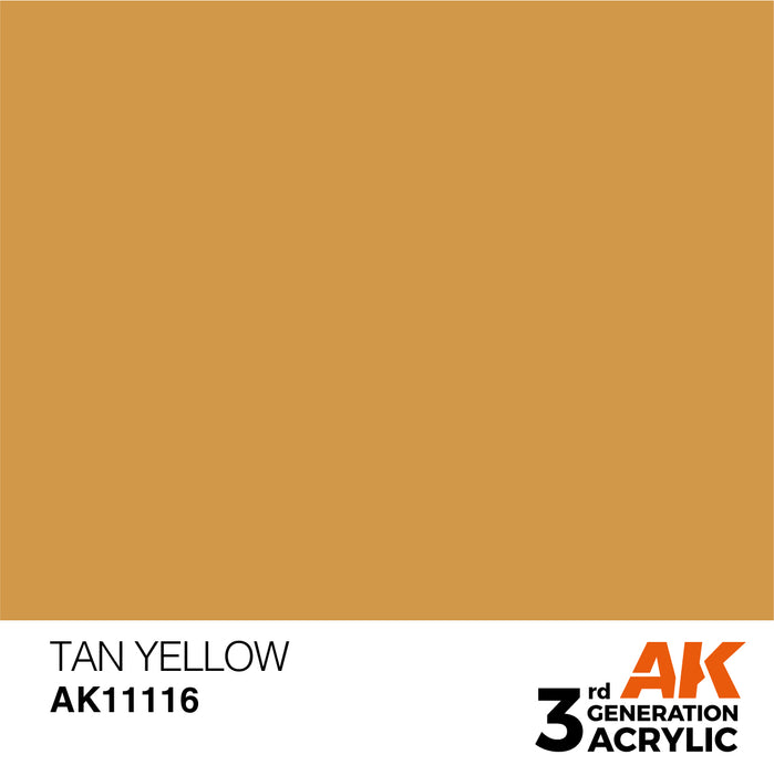 AK Interactive Tan Yellow - Standard - 17ml