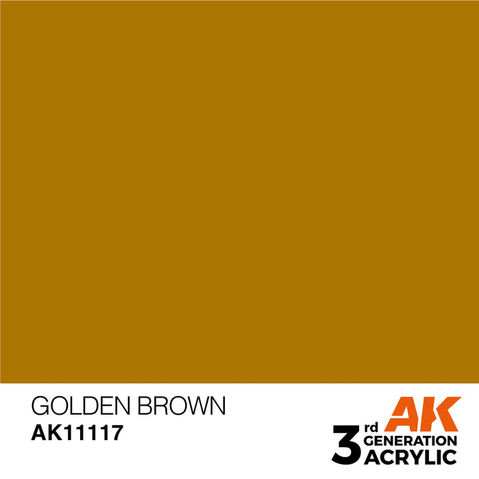 AK Interactive Golden Brown - Standard - 17ml