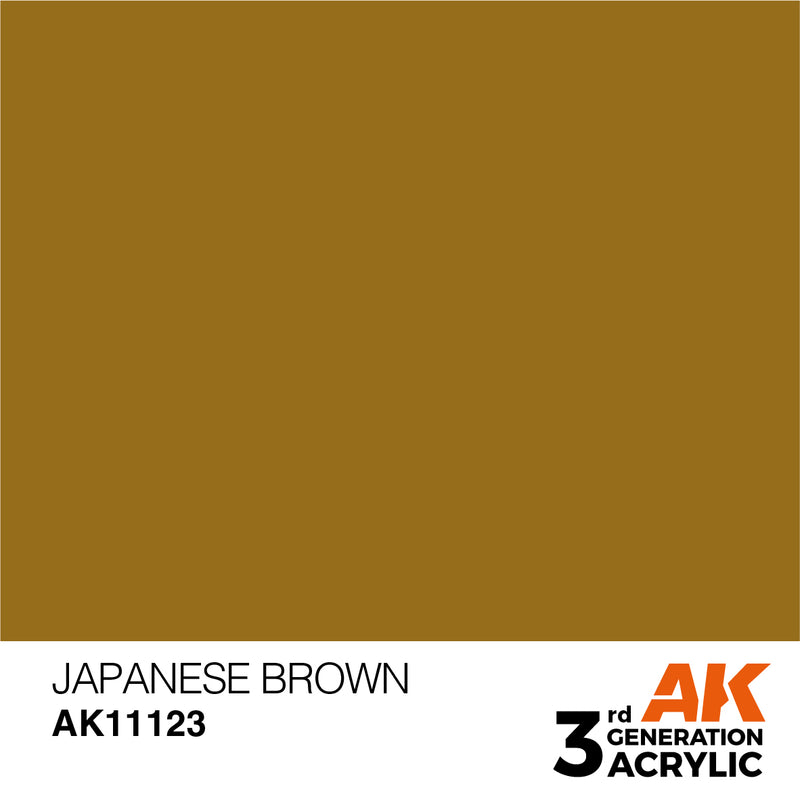 AK Interactive Japanese Brown - Standard - 17ml