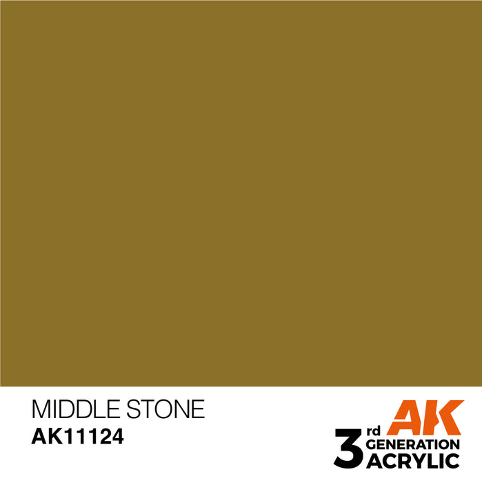 AK Interactive Middle Stone - Standard - 17ml