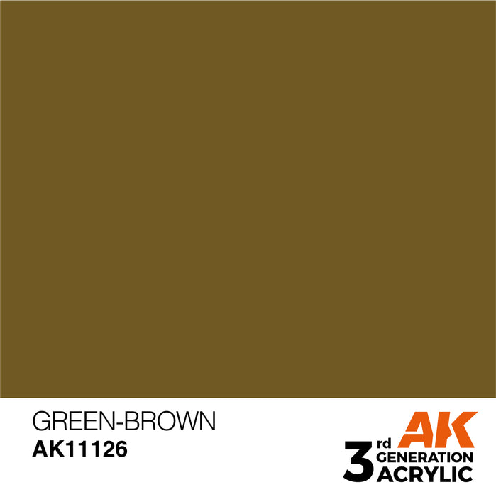AK Interactive Green-Brown - Standard - 17ml