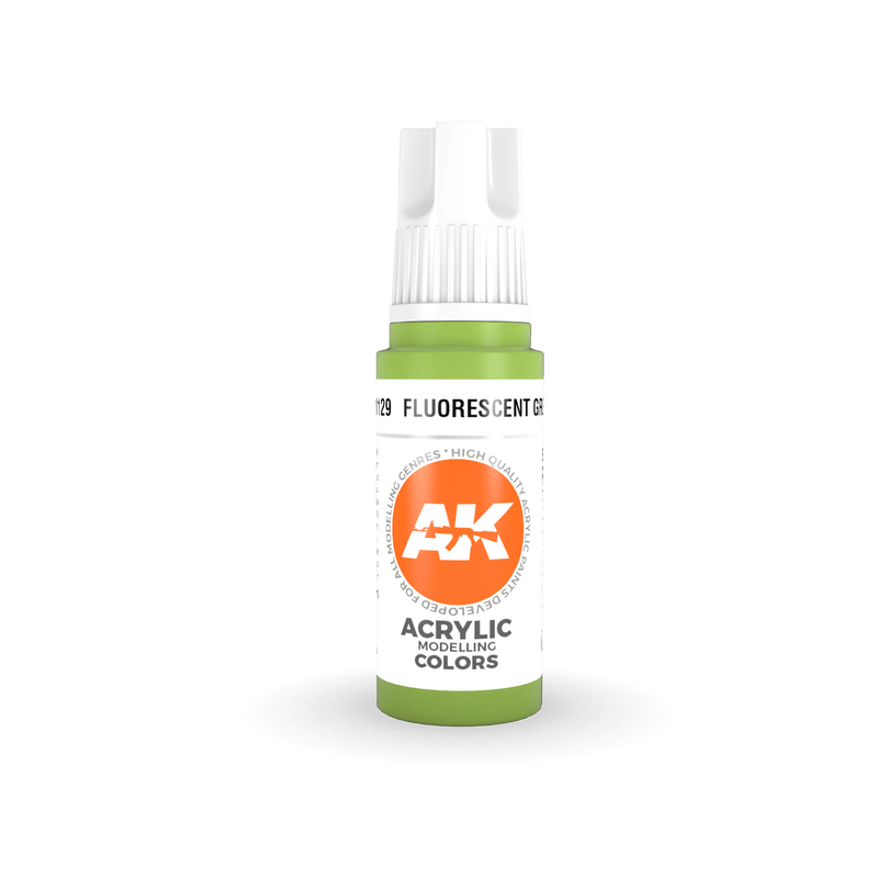 AK Interactive Fluorescent Green - Standard - 17ml