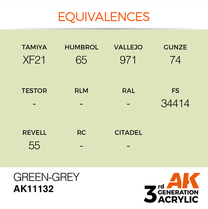 AK Interactive Green-Grey - Standard - 17ml