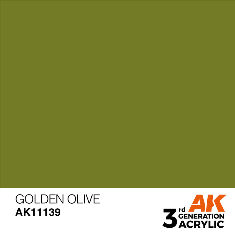 AK Interactive Golden Olive - Standard - 17ml