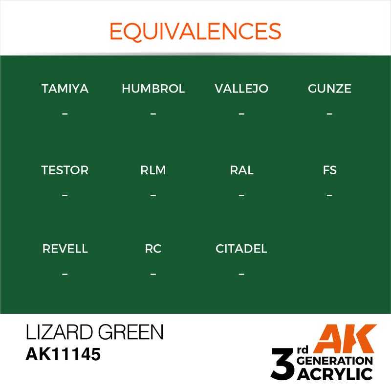 AK Interactive Lizard Green - Standard - 17ml