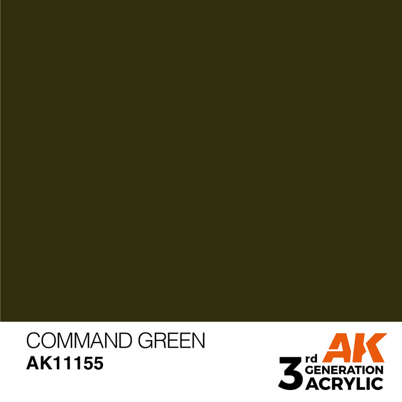 AK Interactive Command Green - Standard - 17ml